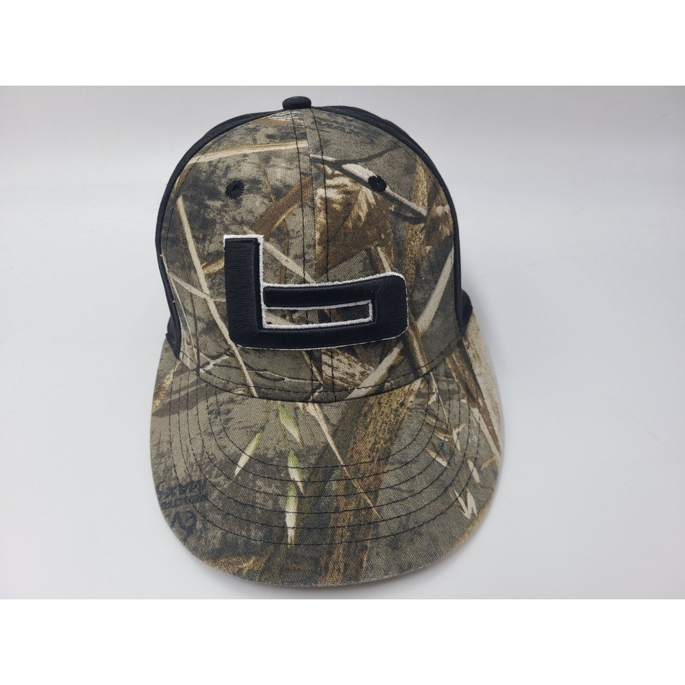 Banded Hunting Gear‎ Brand Camo Flex Fitted (Seems S-M) Hat Cap Men Brown Black